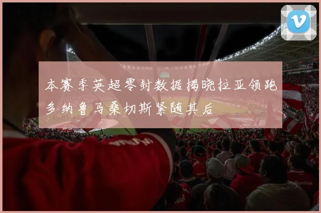 本赛季英超零封数据揭晓拉亚领跑多纳鲁马桑切斯紧随其后